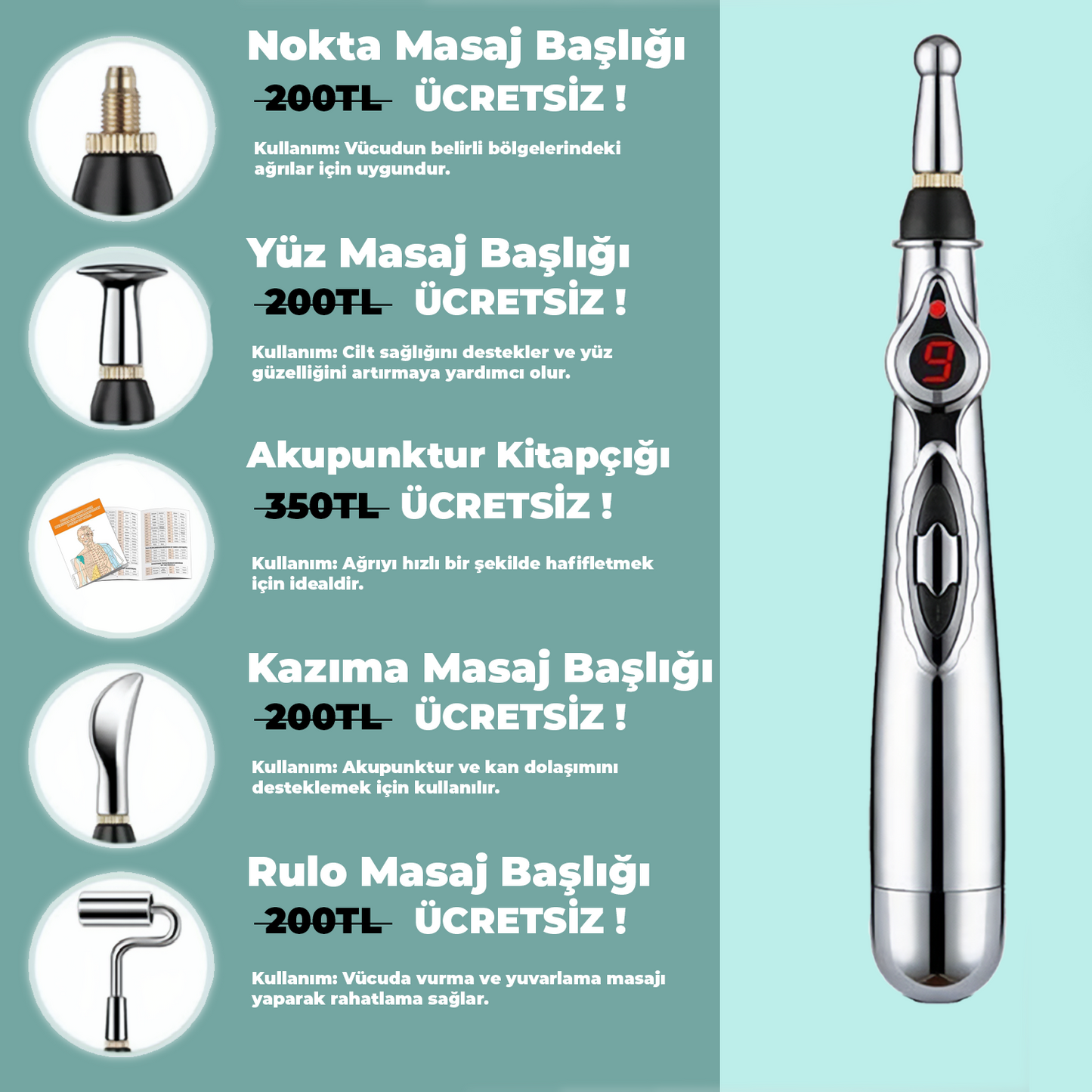 Dermoloren Zentra Doğal Enerji Akımı Terapi Cihazı
